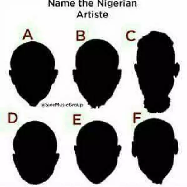 Can you name the Nigerian artistes in this photo?